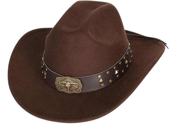 Women Classic Western Cowboy Shapeable Hat